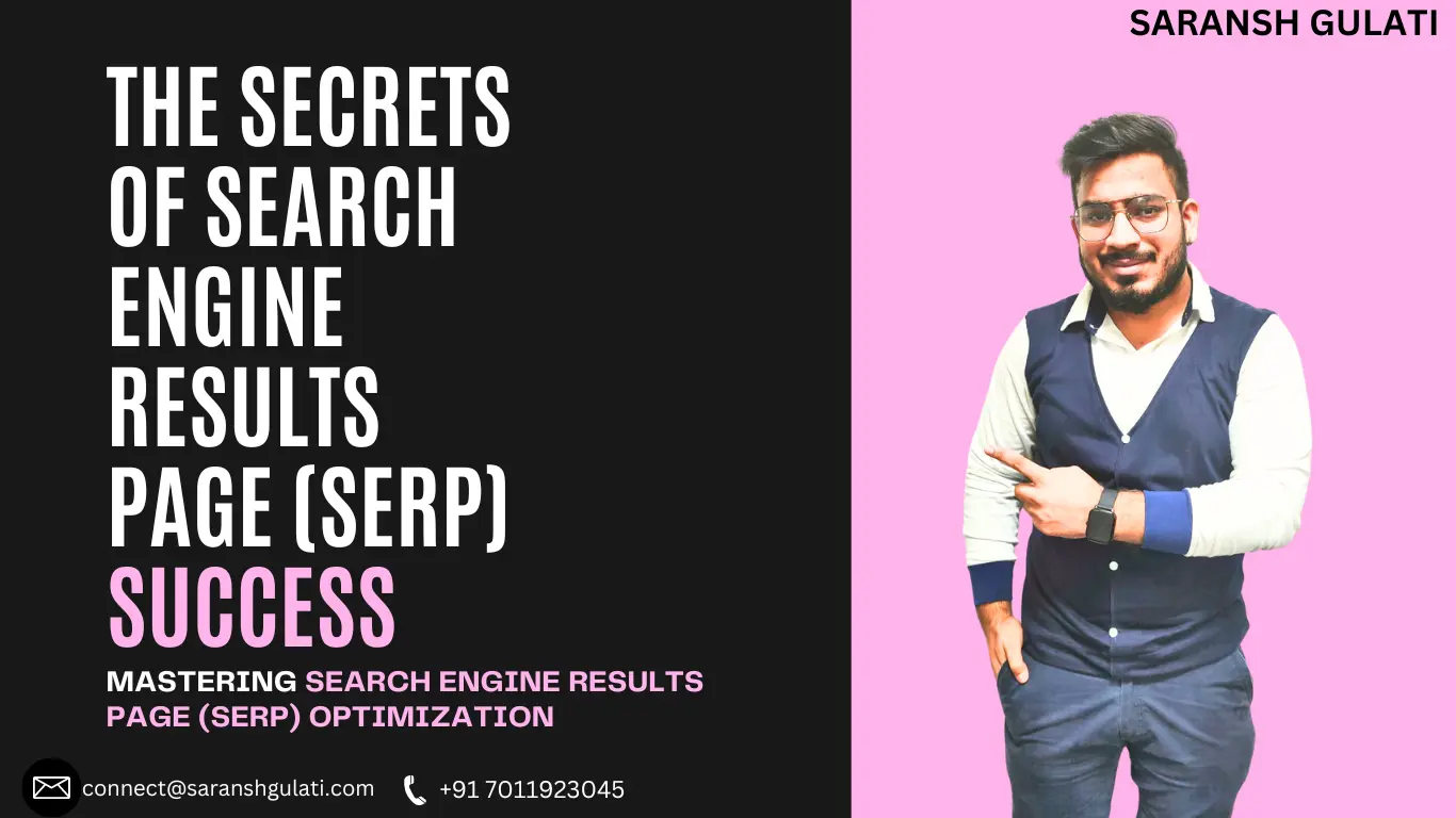 Read more about the article TOP 6 SECRETS OF SEARCH ENGINE RESULT PAGE (SERP) SUCCESS.